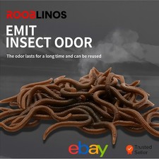 Red Worm Soft Lures 50er Pack | Regenwurmköder für Döbel Karpfen, Welse, Süßwasser