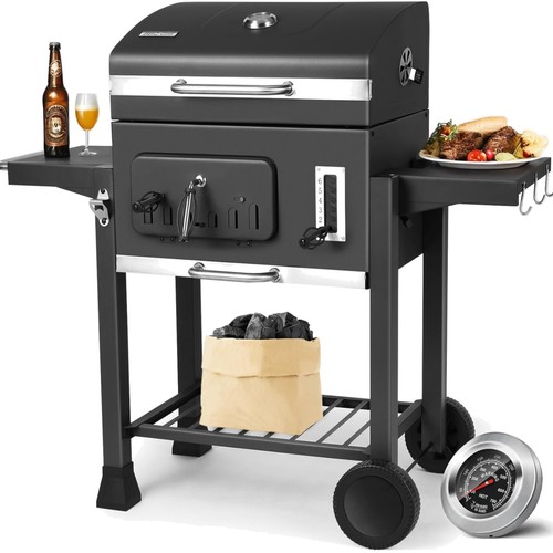 Holzkohlegrill xxl mit deckel - mit,