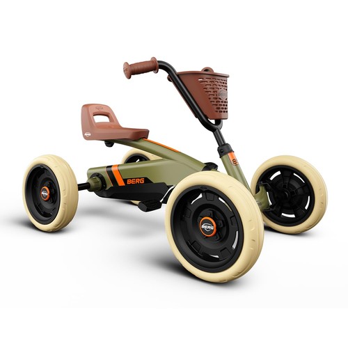 Buzzy retro green - green, pedal