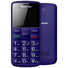 Panasonic KX-TU110 Senioren-Handy SOS-Funktion Blau