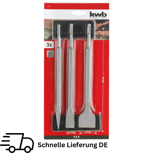 Kwb sds plus meißelset - sds,