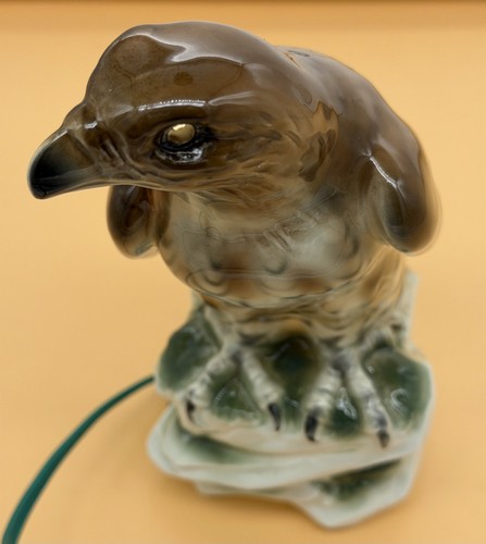 Porzellanfigur falke habicht - falke,