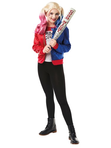 Jungenkostüm harley quinn set - jungenkostüm,