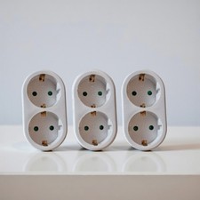 3x Doppelstecker