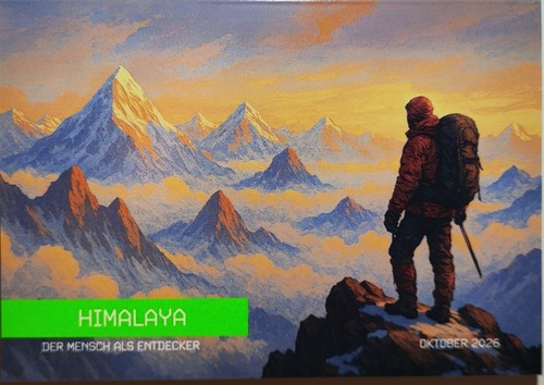 Himalaya briefmarke - himalaya,