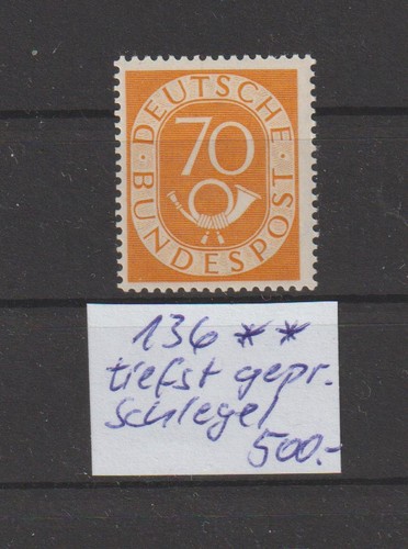 Bund 136 posfrisch - bund, mi.