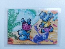 Happy Hippos im Fitness-Fieber-Puzzle unten links in Hülle 1 Teil keinBpz
