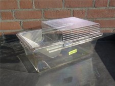 Quarantäne Nager Käfig EBECO Tierkäfig Tierarzt Praxis Einzelkäfig Edelstahl 