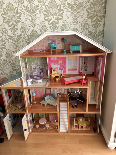 Kidkraft puppenhaus aus holz - kidkraft,