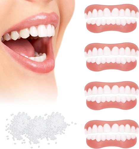 Falsche zähne veneers - zähne,