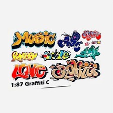 Waterslide Decal 1:87 H0 Decor