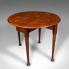 Antiker Abendmahlstisch mit 4 Sitzplätzen, englisch, ausziehbar, Torbein, georgianisch