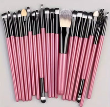 20 Teile Make up Pinsel Set Kosmetikpinsel Schminken Lidschatten Foundation Set