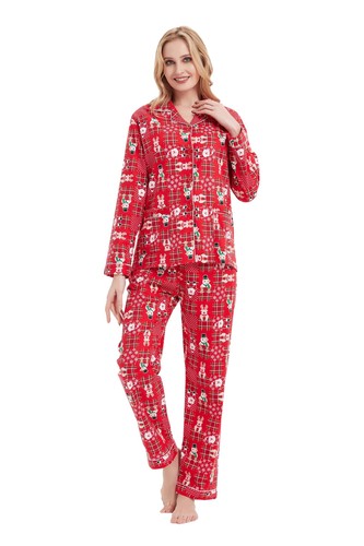 Schlafanzüge damen flanell - schlafanzüge, |