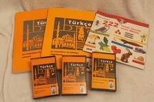 Türkce, Türkisch für Anfänger, Sprachkurs für Erwachsene, 2 Bücher +