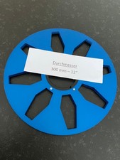 Tonbandspule NAB 12" 1 Stück-Sony Akai Grundig Sony Teac Revox Studer blau