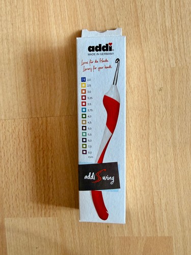 Addi swing häkelnadel stärke - häkelnadel,