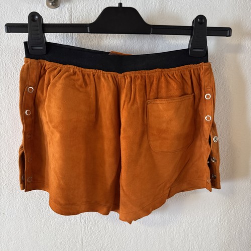 Wildleder mini shorts hotpants - mini,