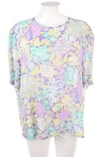 HARDOB Kurzarm-Bluse 3XL Lila