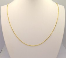 585 Gold Damen Collier Kette 50cm Anker stabil NEU 14 Karat Gelbgold Halskette