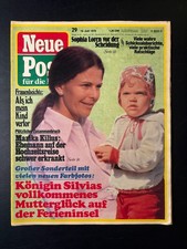 Neue Post 16.07.1979 Sophia Loren, Marika Kilius, Königin Silvia