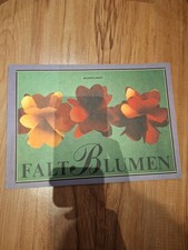 DDR Bastelheft Faltblumen