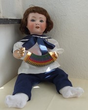 alte Porzellankopf Puppe Ernst