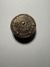 Kleine Pillen Dose Silber 800