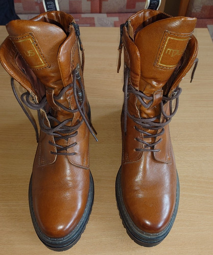 Mjus damen lederstiefel - damen,