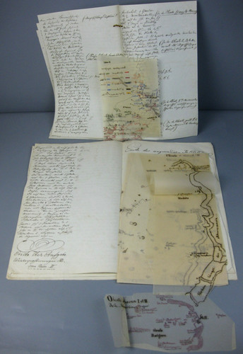 Alte handschriften militär - handschriften,