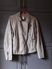 up2fashion Jacke Lederoptik beige 38