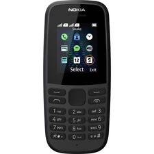 Nokia 105 (2019) Dual SIM Handy Senioren Telefon Tastenhandy Schwarz Gebraucht