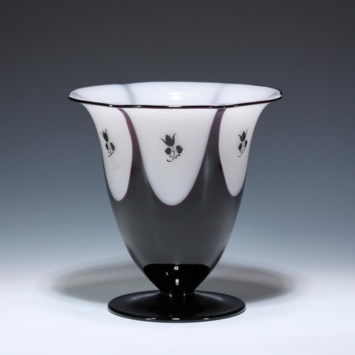 Loetz tango glas vase mit - glas,