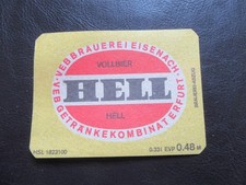 Vollbier Hell,VEB Brauerei