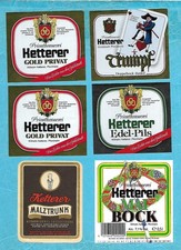 Bieretiketten der brauerei - bieretiketten,