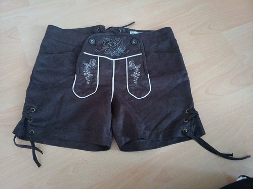 Kurze hose trachten braun - hose,