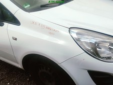 Kotflügel rechts Opel Corsa D Farbcode Z474 Casablanca Arctic Eis Weiss