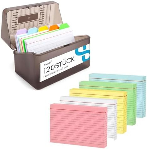 Karteikarten set 250 - a6,