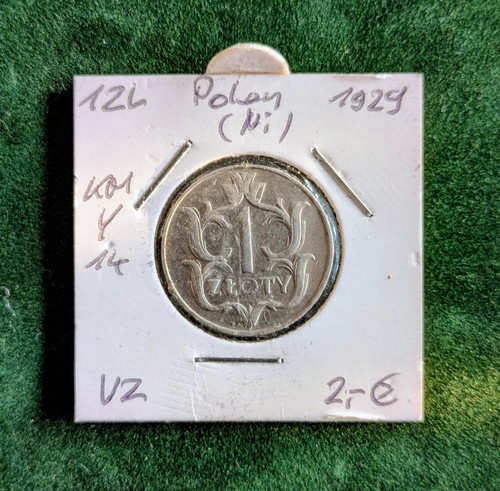 Alte münze polen zloty 1929 - alte,