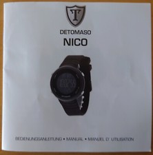 DETOMASO Unisex-Armbanduhr