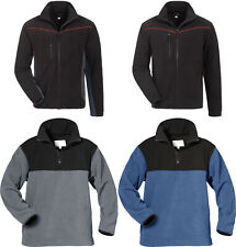 Restposten Arbeitsjacke Herren Fleecejacke Fleecepullover schwarz grau blau