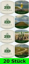 20 Stück Bierdeckel (5x4er Serie) Jever Friesisches Brauhaus für Bar Party Theke