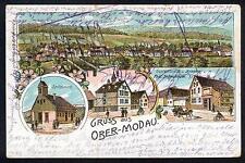 Litho / Lithographie OBER-MODAU (Ober-Ramstadt b Darmstadt, Roßdorf Reinheim)