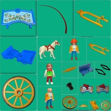 Playmobil 3117 Pferdekutsche Kutsche  Ersatzteile & Zubehör  zum Auswählen #PM66