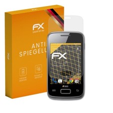 atFoliX 3x Schutzfolie für Samsung Galaxy Y Duos GT-S6102 matt&stoßfest