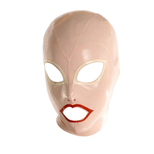 Hellrosa latex haube rubber - hellrosa,