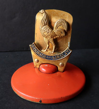 Courage and Barclay alter Menühalter mit Hahn Brauerei Bier Bar Restaurant