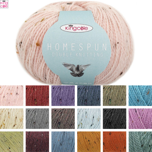 King cole homespun 50g - dk, garn