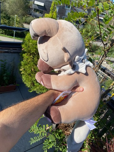 Rockruff sleeping plush - , 12"