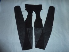 Neue Straps -Feinstrumpfhose Ouvert, 20 DEN, Größe L, Farbe Schwarz